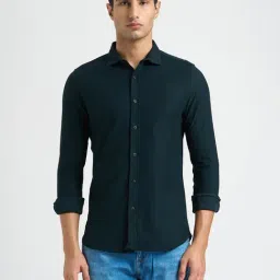 SELECTED HOMME Black Slim Fit Shirt-picture-43
