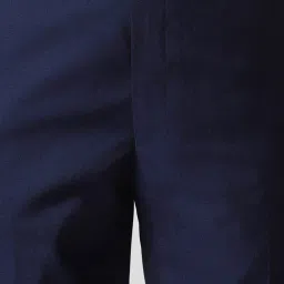 Van Heusen Navy Slim Fit Trousers image 4