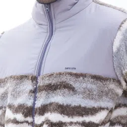 Campus Sutra Multicolored Regular Fit Texture Jacket image 4