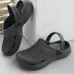 Liberty Men's Grey Clogs-picture-2