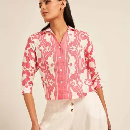Akkriti by Pantaloons Pink Printed Tunic image 4