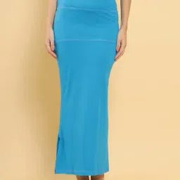 Soch Women Spandex Blue Saree Shapewear-picture-12