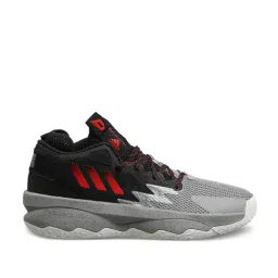 Adidas Originals Men's DAME 8 Grey Casual Sneakers-image-90