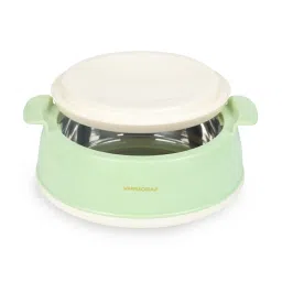 Varmora Roma Insulated Hot Pot Green Plastic Serve Casserole - 1.1 L image 4
