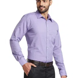Park Avenue Violet Slim Fit Shirt image 4