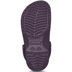 Crocs Men's Classic Iris Purple Back Strap Clogs image 4