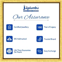 Sri Jagdamba Pearls 18KT Gold Elinor Pearl Earrings image 4