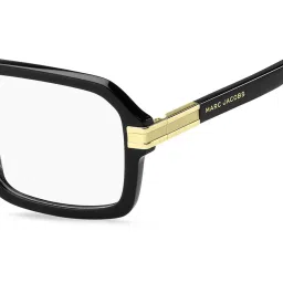 Marc Jacobs Black Rectangular Eye Frames for Men image 4