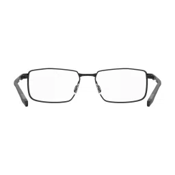 UNDER ARMOUR Matte Black Rectangular Eye Frames for Men image 4