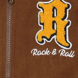 Fame Forever by Lifestyle Boys Brown Cotton Self Jacket image 4