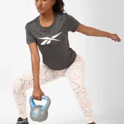 Reebok Grey Printed T-Shirt image 4