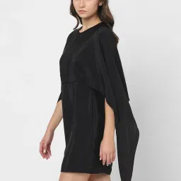Vero Moda Black Regular Fit A Line Dress image 4