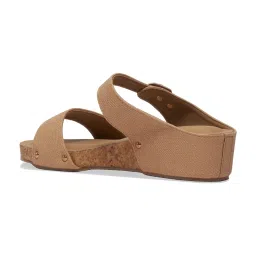 Eridani Women's Jake Beige Casual Wedges image 4