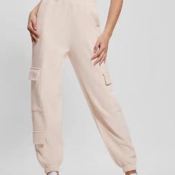 Guess Beige Solid Cargo Pant-picture-19