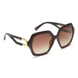 IDEE Brown Square UV Protection Sunglasses for Women image 4