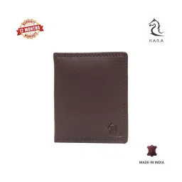 Kara Tan Formal Leather Card Holder for Men image 4