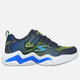 Skechers Kids Blue & Green Casual Wear Sneaker-image-44