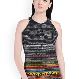 Style Quotient Women Multicoloured Printed Regular Top-image-83