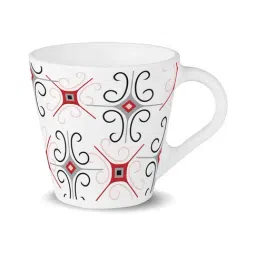 Larah by Borosil White Ceramic Tea & Coffee Mug - Set fo 6 110ml-image-83