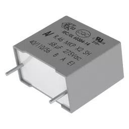 Kemet Safety Capacitors 0.47µF, 20%, PP, RADIAL, R46KI347040P1M (Pack of 10)-picture-25