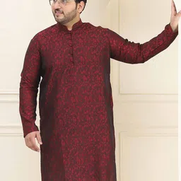 SOJANYA PLUS Men Geometric Kurta-picture-33