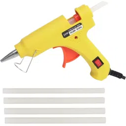 Fadman 20 W Hot Melt Mini Glue Gun with 4 Sticks Standard Temperature Yellow 7 mm Stick Dia., 4STICKSMINIYELOW-picture-46