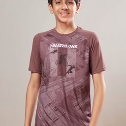 Technosport Boys aw'24 UPF50 Graphic Printed Casual T-shirt-picture-5
