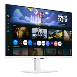 samsung 68.6 cm (27) m5 fhd smart monitor with smart tv experience 27 white image 3