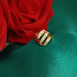 NIPSTec Stone-Studded Adjustable Finger Ring image 3