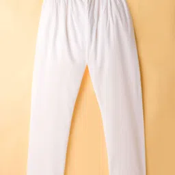 Teentaare Cotton Woven Full Sleeves Bandhani Printed Kurta & Pyjama Set - Purple & White image 4