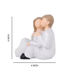 Zart White Idol Showpiece image 2