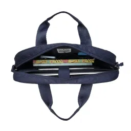 TOMMY HILFIGER Monett Navy Blue Polyester Laptop Messenger Bag image 4