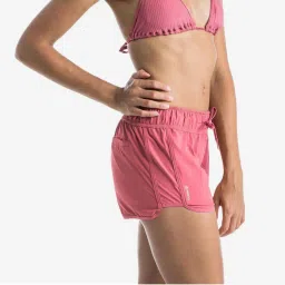 OLAIAN By Decathlon Pink Plain Swim Shorts image 4