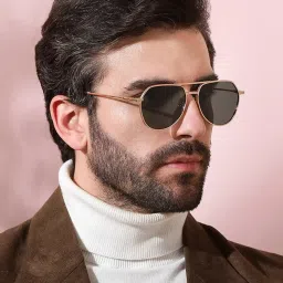 John Jacobs JJ S11123 Grey Polarized Aviator image 4