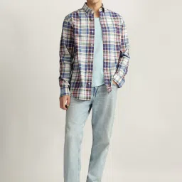 Gant Multi Cotton Regular Fit Casual Shirts image 4