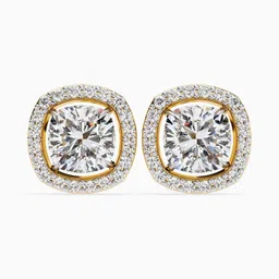 VALANOVA BIS Hallmark 14KT Yellow Gold Diamond Studded Earrings- 2.86 gm-picture-11