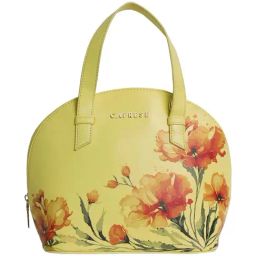 Caprese Yellow Chloe Floral Small Satchel-picture-13
