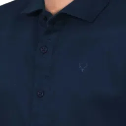 Allen Solly Junior Navy Logo Full Sleeves Shirt image 4