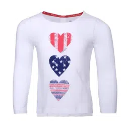 Jockey Kids White Printed T-Shirt-picture-48