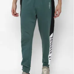 Forever 21 Green  Regular Fit Printed Joggers-picture-29