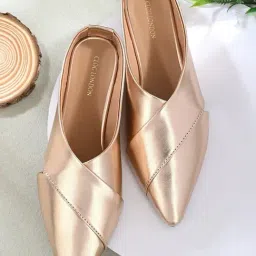 Clog London Women's Copper Mule Shoes-picture-13