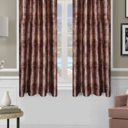 Romee Brown Cotton Self Curtains and Sheers-picture-26