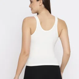 La Intimo Cream, Cream, Yellow Inner Prankster Camisole (Pack of 3) image 4