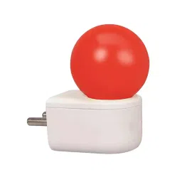 Evenplus 0.5 W 30 Lumen Plug N Play Base Red LED Holder Night Bulb Round, EP-NLP-0.5W-picture-24