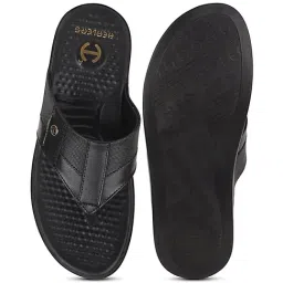 Liberty Men's Black Casual Sandals image 4