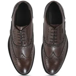 Woodland Men's Brown Brogue Shoes image 4