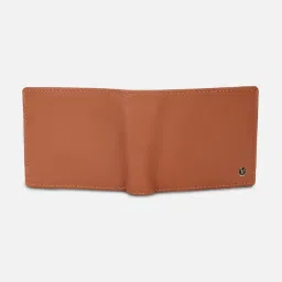 Van Heusen Brown Formal Leather Bi-Fold Wallet for Men image 4