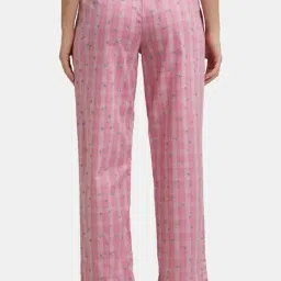 Jockey Blush Pink Cotton Printed Pyjamas image 2