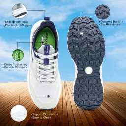 Red Tape Men's Drift + White Running Shoes image 4