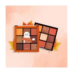 NICKA K Nine Color Eyeshadow Palette Autumn Spice - 11.7 gm image 4